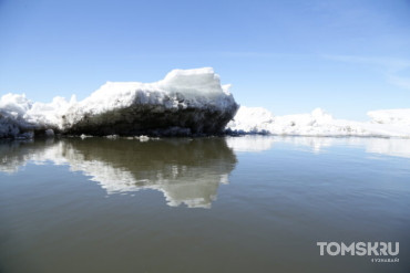 Голова ледохода на Оби ушла за Инкино, на Томи — подъем воды до 60 см за сутки