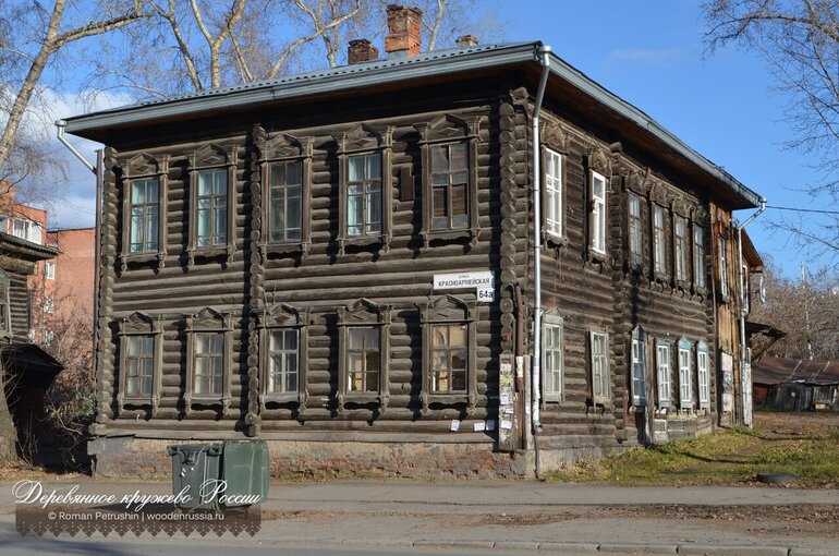 В Томске восстановят старинный дом из бывшей усадьбы на улице Красноармейской