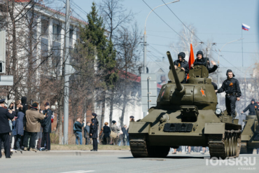 Парад Победы в Томске впервые за много лет пройдет без военной техники