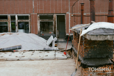 Капремонт школы №45 в Томске выполнен на 26%