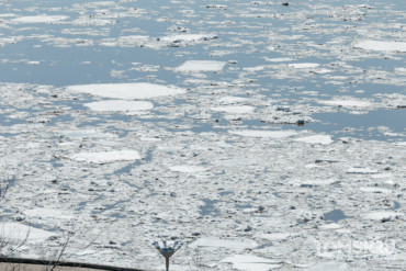 Ледоход на Томи уже в Юрге, до Томска осталось около 100 километров🔥