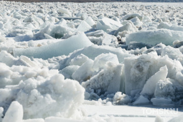 Штормовое предупреждение из-за ледохода объявлено в Томске