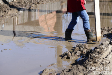 Из-за неисправной ливневки в Томске топит предприятия на Мичурина — бизнес несет убытки