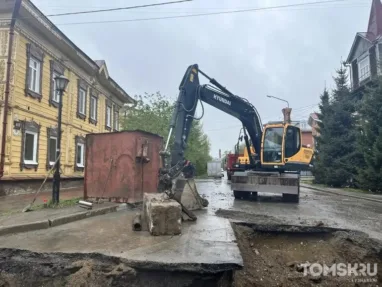 Капремонт тепломагистрали на Кузнецова начался в Томске – улица перекрыта