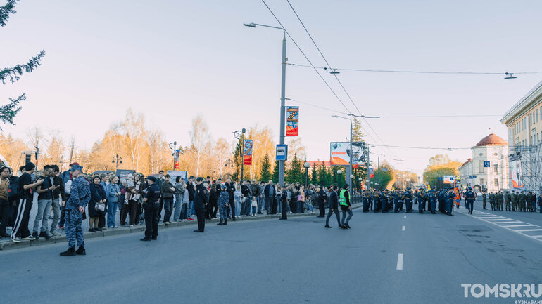 81 год Победы: в Томске прошла репетиция парада
