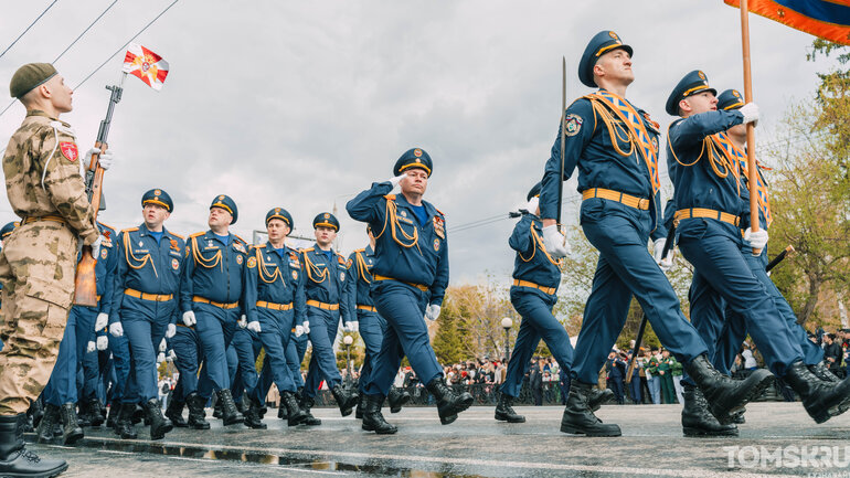 День Победы в Томске: парад, Бессмертный полк и атмосфера праздника