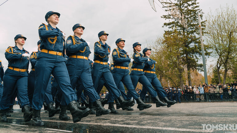 День Победы в Томске: парад, Бессмертный полк и атмосфера праздника