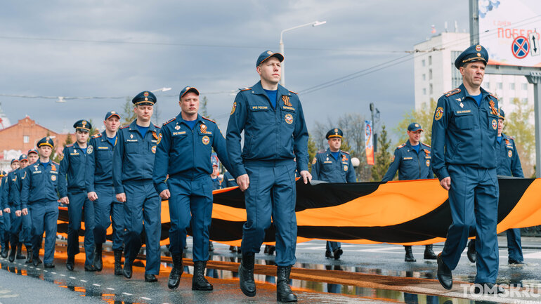 День Победы в Томске: парад, Бессмертный полк и атмосфера праздника