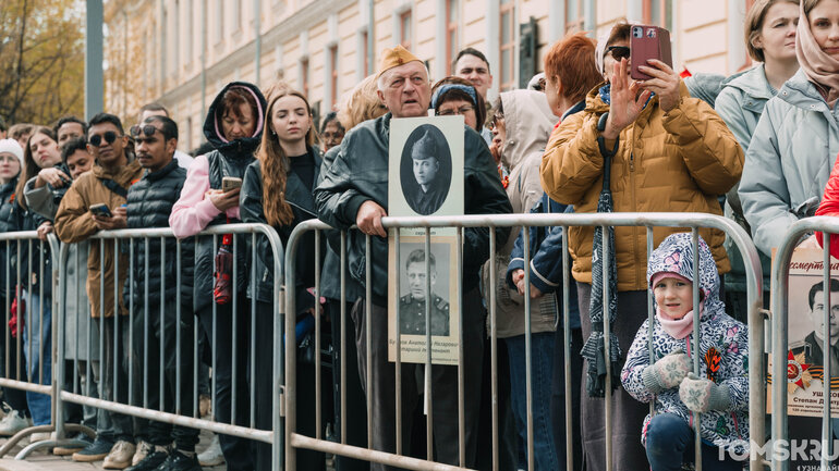 День Победы в Томске: парад, Бессмертный полк и атмосфера праздника