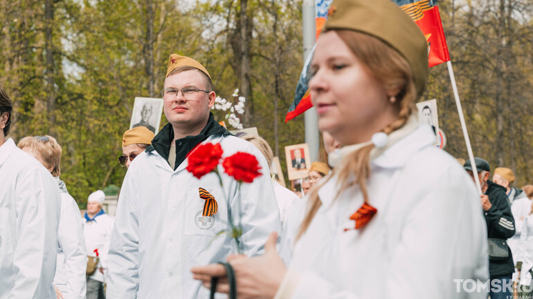 День Победы в Томске: парад, Бессмертный полк и атмосфера праздника
