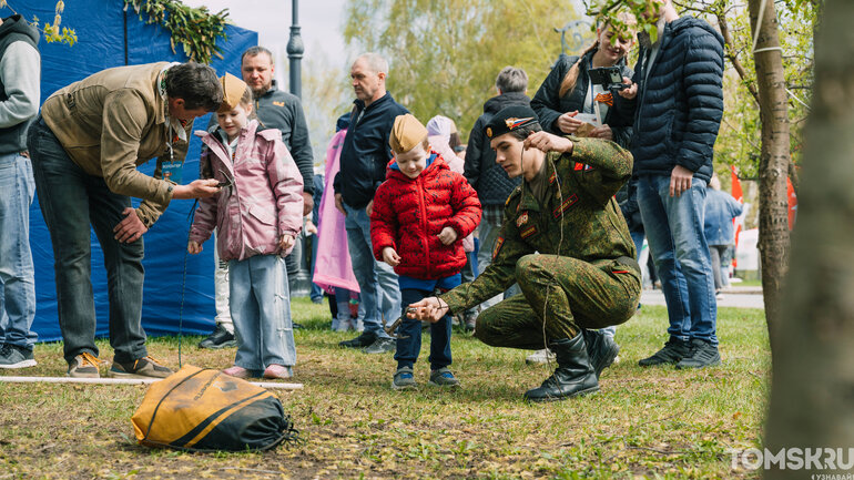 День Победы в Томске: парад, Бессмертный полк и атмосфера праздника