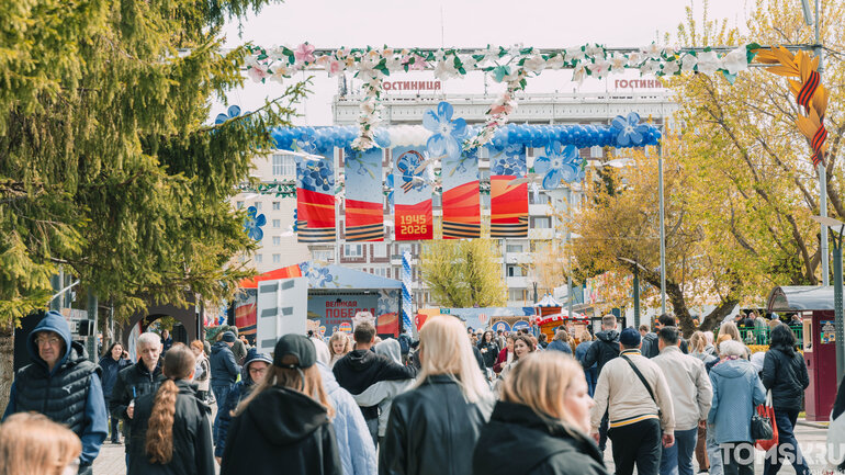 День Победы в Томске: парад, Бессмертный полк и атмосфера праздника