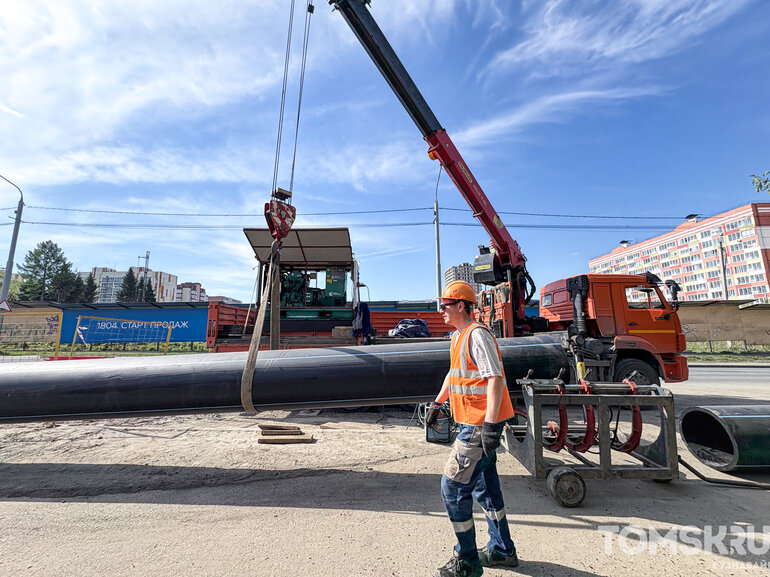 «Приносим извинения»: в Томске начали ремонт сетей на Кузнецова и Сибирской