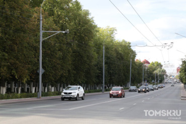Движение по проспекту Ленина возобновили в Томске