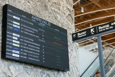 В Томске на 13 часов задержали вылет двух рейсов из-за атак БПЛА на Москву
