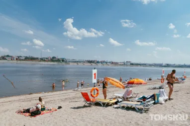 Пляж на Семейкином острове в Томске откроют позднее. Почему?