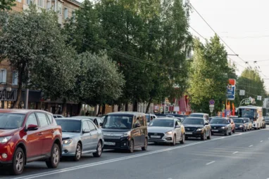 Томичи жалуются на аномальные пробки из-за дорожных работ