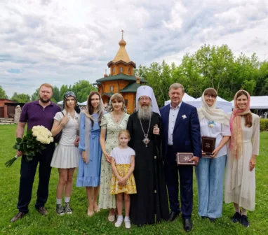 В Томске освятили и открыли храм Феодора Томского