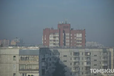 Тление отходов на мусорном полигоне стало причиной утреннего смога в Томске