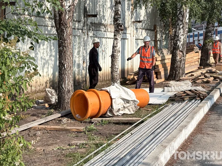 Ремонт двух школ в Томске идет с отставанием из-за сбоев в логистике