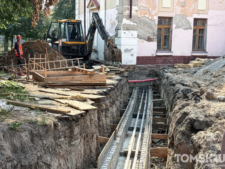 Ремонт двух школ в Томске идет с отставанием из-за сбоев в логистике