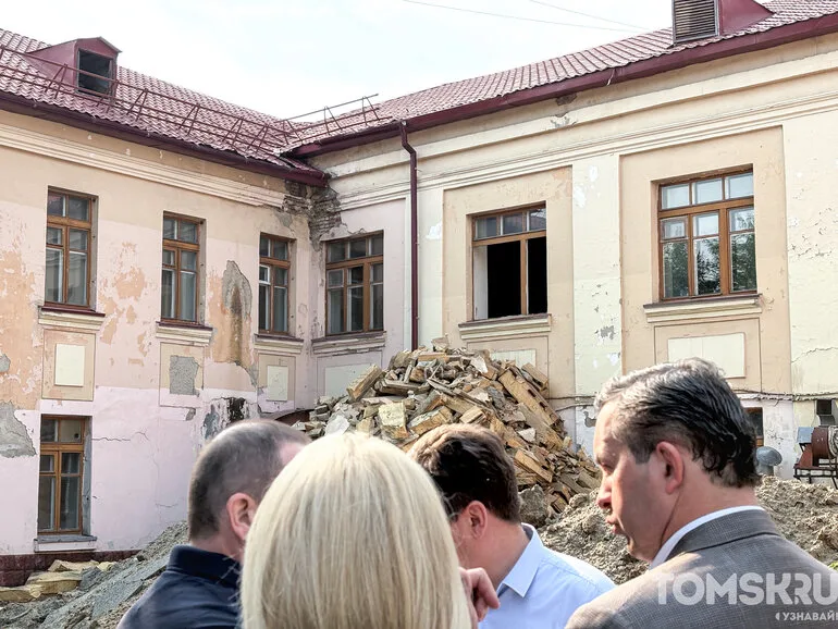 Ремонт двух школ в Томске идет с отставанием из-за сбоев в логистике
