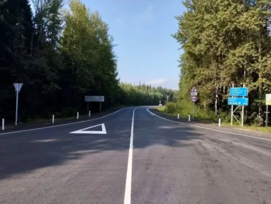 Ремонт участка дороги Колпашево-Белый Яр завершился досрочно