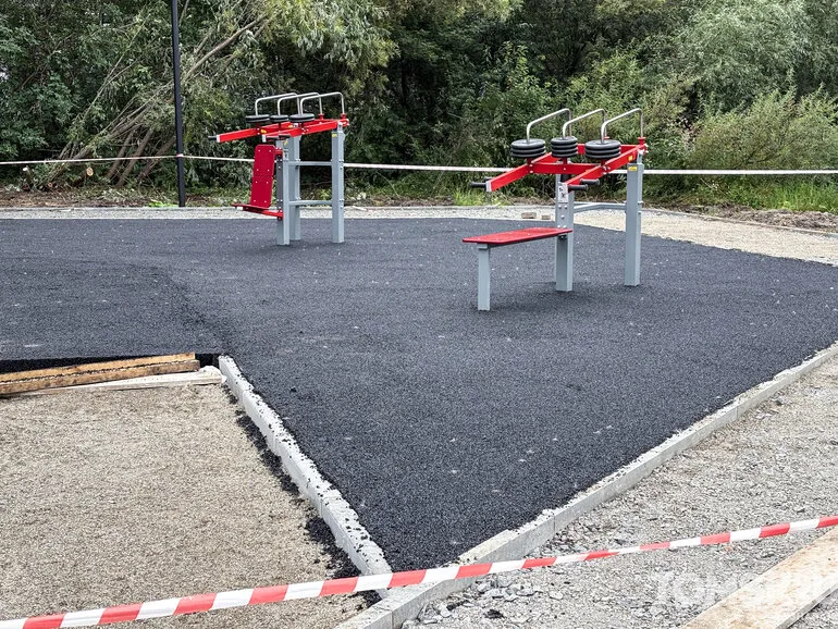 В конце улицы Сибирской в Томске откроют новую спортплощадку