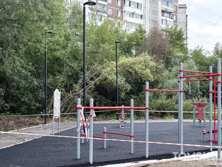 В конце улицы Сибирской в Томске откроют новую спортплощадку