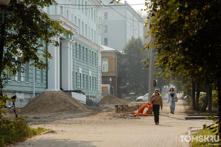Строительство корпуса ТГУ на проспекте Ленина почти завершено