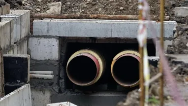 На Кузнецова в Томске запустили теплосеть после капремонта