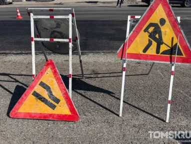 Ямы залатали на проспекте Мира и двух других улицах в Томске