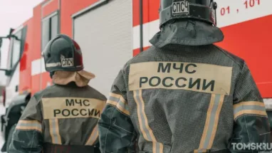 Пожары произошли в двух исторических домах в Татарской слободе Томска